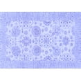 thumbnail image 1 of Ahgly Company Machine Washable Indoor Rectangle Oriental Blue Traditional Area Rugs, 7' x 9', 1 of 4