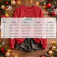 thumbnail image 3 of AnuYalue Christmas Sweatshirt for Women Trendy Merry Christmas Shirt Xmas Long Sleeve Outfits Crewneck Pullover, 3 of 8
