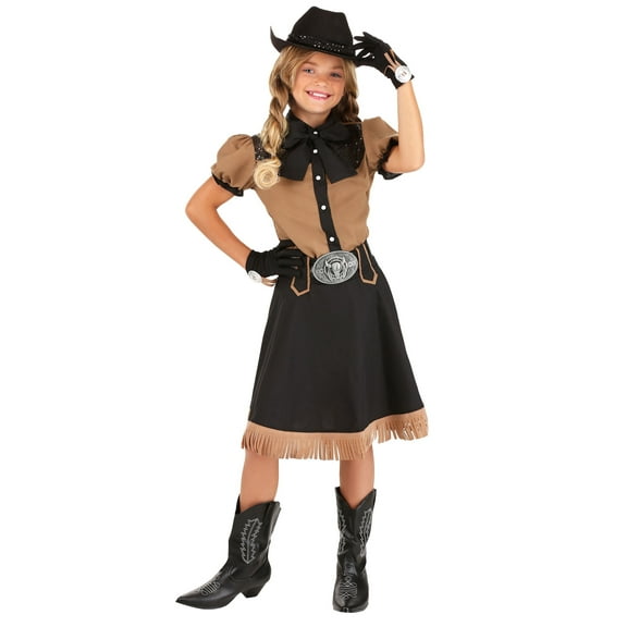 Girl's Lasso'n Cowgirl Costume