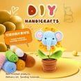 thumbnail image 5 of Elephant Crochet Kit for Beginners, Crochet Animal Kit with Video Tutorials, Complete Crochet Starter Kit, Crochet Hook with Yarn, Home Decoration Crocheting Set, 5 of 5