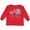 Red, variant on Inktastic Little Sister Elephant Girls Long Sleeve Toddler T-Shirt