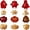 A+B, variant on Food Grade ABS Non Stick Mini Hand Pie Mold Set, Christmas Snowflake Mitt Tree Shapes Baking Molds For Holiday Party Potluck Desserts (A+B+C)