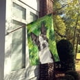 thumbnail image 2 of Carolines Treasures CK1812CHF Shamrocks Boston Terrier Flag Canvas House Size  Large multicolor, 2 of 4