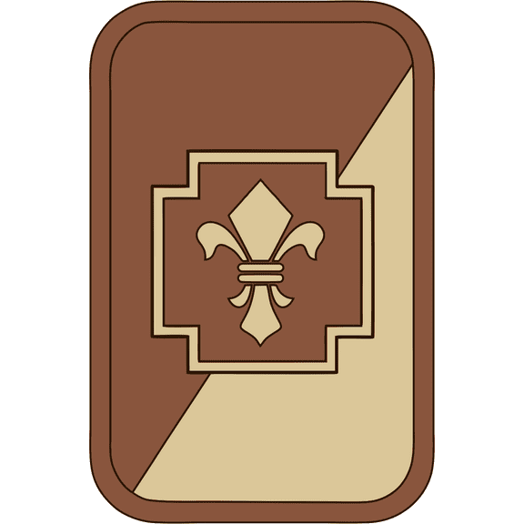 3.8 Inch 62nd Medical Group Desert Camo Decal