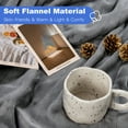 thumbnail image 4 of Costway 62" x 84" Flannel Heated Blanket Electric Throw w/10 Heating Levels, 4 of 7