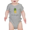 thumbnail image 1 of Buon Ferragosto Pineapple Doodle Bodysuit Infant -Image by Shutterstock,  Newborn, 1 of 4