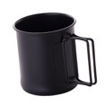 thumbnail image 1 of Taza de camping de acero inoxidable 300ml Drinkware Taza de viaje Taza de  Negro kusrkot Taza Senderismo, 1 of 8