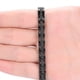 thumbnail image 5 of Pulsera magnética de titanio para mujer, elegante pulsera curativa de energía, joyería para aliviar el dolor de artritis (negro, 7.08), 5 of 5