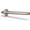 Brushed Nickel, variant on 10 Inch Straight Ceiling Mount Shower Arm with Flange, Round Shower Arm for Rain Showerhead, Chrome Finish
