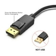 BENFEI DisplayPort to HDMI, GoldPlated DP Display Port to HDMI Adapter (Male to Female