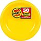 thumbnail image 2 of Big Party Pack Sunshine Plates de plástico amarillo | 10.25 "| Paquete de 50 | suministro de fiestas Amscan Ver descripción, 2 of 2