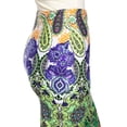 thumbnail image 3 of Women's Colorful Paisley Printed Pencil Skirt, 3 of 3
