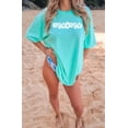 thumbnail image 6 of Hibiscus Flower T-Shirt: Aloha Hawaii Oversized Beach Tee, 6 of 6