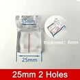 thumbnail image 1 of Chendee Magnifier Baffle For Sliding Table Saw Ruler Edge Banding Woodworking Machine,25Mm 2 Holes, 1 of 9