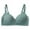 Green, variant on Honeeladyy Women's Plus Size Underwear T-Shirt Bra Gathering A Seamless Bra With Detachable Shoulder Straps For Daily Use Birthday Gifts for Girlfriend #Rd-XL