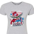 thumbnail image 3 of Marvel Captain America: Brave New World - Sticker Pack - Juniors Fitted Tee, 3 of 5
