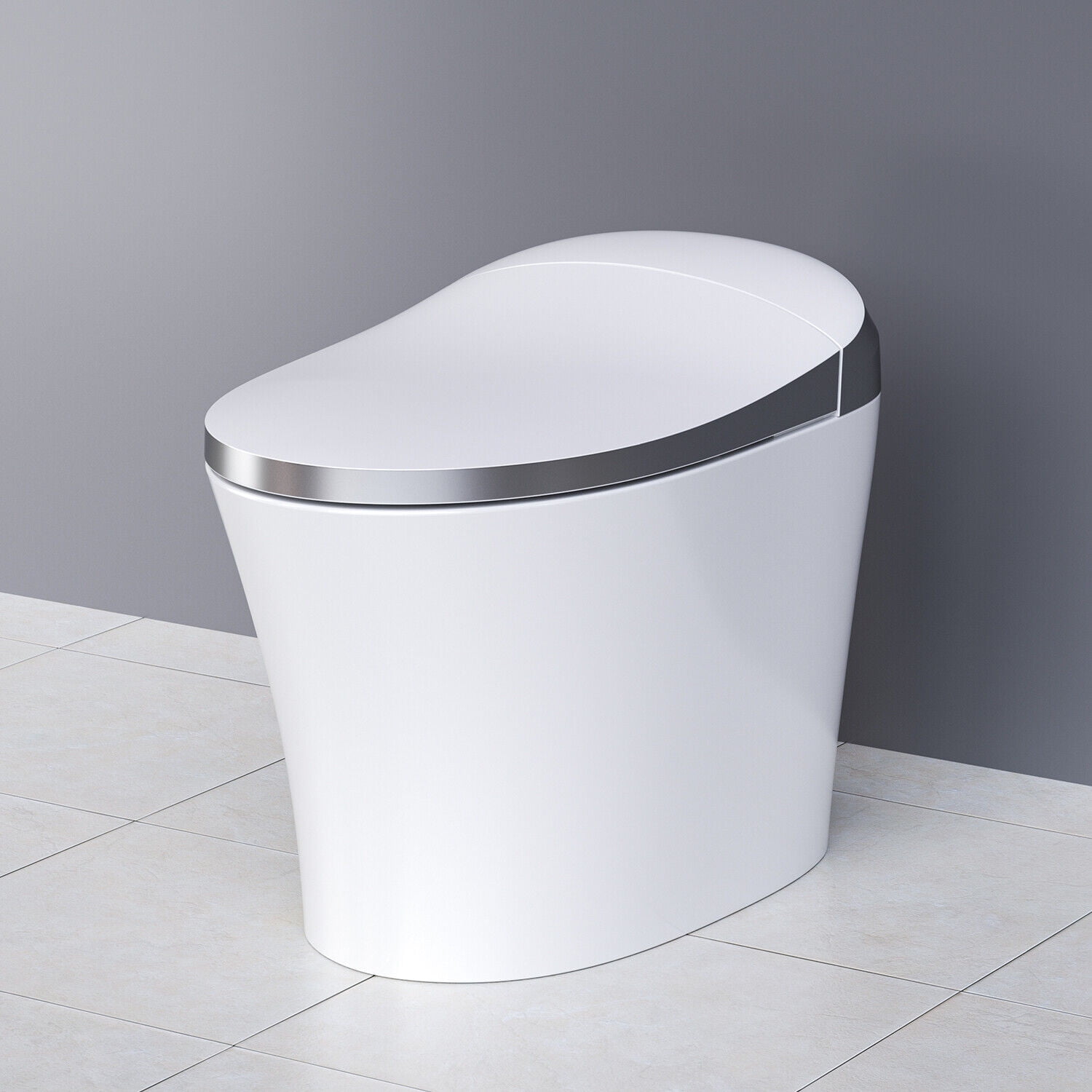 HOROW Luxury Smart Toilet, Heated Bidet with Dryer and Warm Water