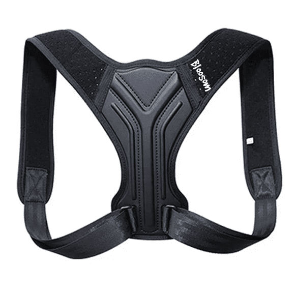 Corrector De Postura Bloosom De Espalda Alivia El Jorobado Faja Negro L