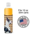 thumbnail image 4 of Carolines Treasures LH9101MUK Great Dane Fall Leaves Portrait Ultra Hugger for slim cans Slim Can multicolor, 4 of 6