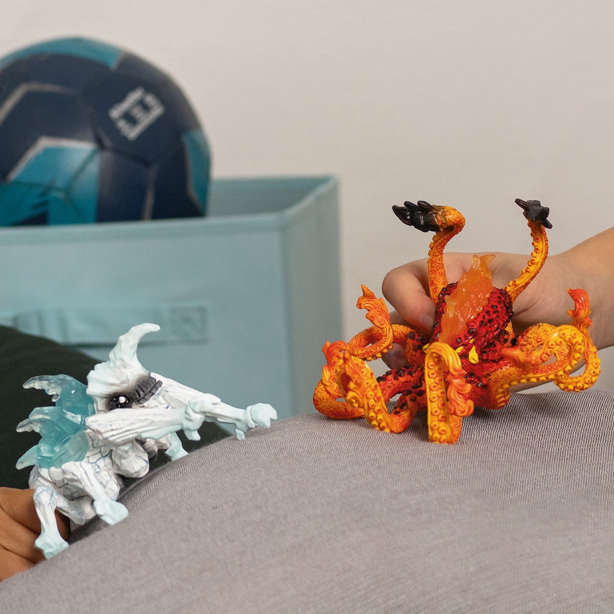 Schleich, Ice Bug vs Fire Kraken, 70826, Creatures Battle
