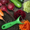 thumbnail image 5 of Mr&Mrs White Vegetable Peeler Set Green Potato Peelers Kitchen Julienne Veggie Peeler, 5 of 7