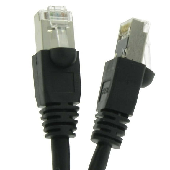 SF Cable 5ft Cat6A Shielded (STP) Ethernet Network Cable - Black