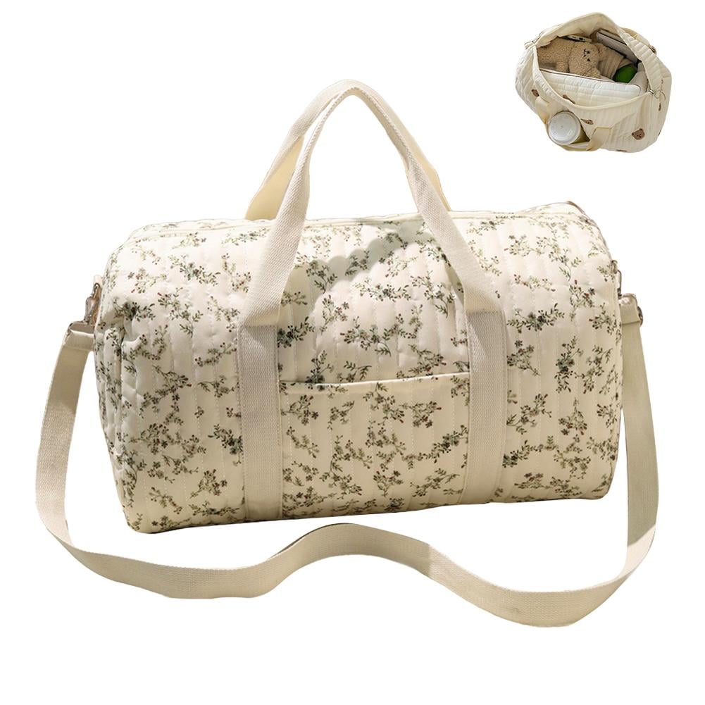 Lightweight Hospital Bag for Women & Men, Overnight Weekender Carry-On Bag with Toiletry Pouch, Labor Delivery Travel Tote