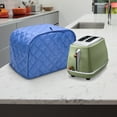thumbnail image 3 of 2 Slice Toaster Cover, Bread Toaster Oven Dustproof Cover, Waterproof Kitchen Small Appliance Cover, Brown, 3 of 7