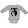 thumbnail image 3 of Inktastic Climbing Future Climber Boys or Girls Long Sleeve Baby Bodysuit, 3 of 5