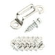 thumbnail image 4 of 100 piezas de sujetadores de tornillos de conector invisible con tornillos, conector oculto para Lleno, 4 of 9