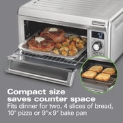 Hamilton Beach Professional Sure-Crisp Air Fryer Toaster Oven Combo with 6-in-1 Functionality, Stainless Steel