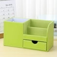 thumbnail image 4 of Organisateur de Bureau à 4 Compartiments Multifonctions (Vert), 4 of 5