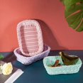 thumbnail image 5 of Household Storage Basket Desktop Clutter Basket Ice Cream Color Princess Preparation Organizer Basket, ECHENOR, 5 of 7