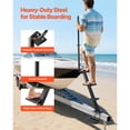 thumbnail image 2 of KFFKFF 4-Step Boat Trailer Ladder with Handle, Durable Carbon Steel Construction, Non-Slip Design, Adjustable Mounting Angles, Compatible with 3" x 3"/3" x 5"/4" x 4" Frames,Bottom Mount Installation, 2 of 9