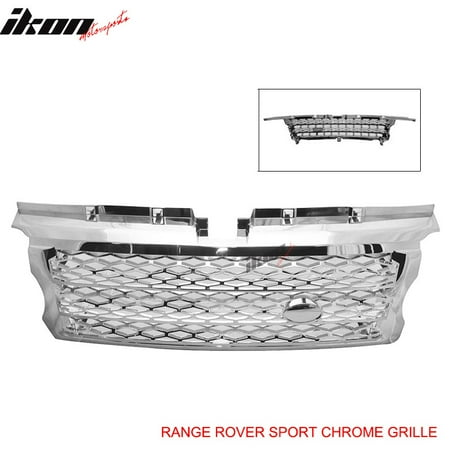 Range Rover Chrome Grill - Fits 06-09 Land Range Rover Sport Chrome Front Hood Grille Grill