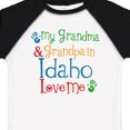 thumbnail image 4 of Inktastic Idaho Grandma Grandpa Loves Me Boys or Girls Toddler T-Shirt, 4 of 5