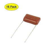16pcs 104J 630V 0.1uF Electronic Components Metallized Polyester Film Capacitors