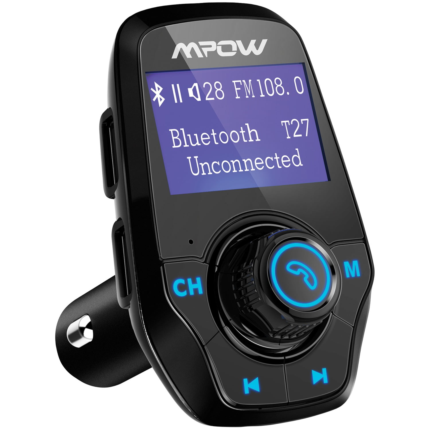 Mpow T3.0FM Transmitter with large LCD Display