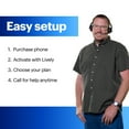 LIVELY Jitterbug Smart3 Phone for Seniors Large Screen, Voice Text
