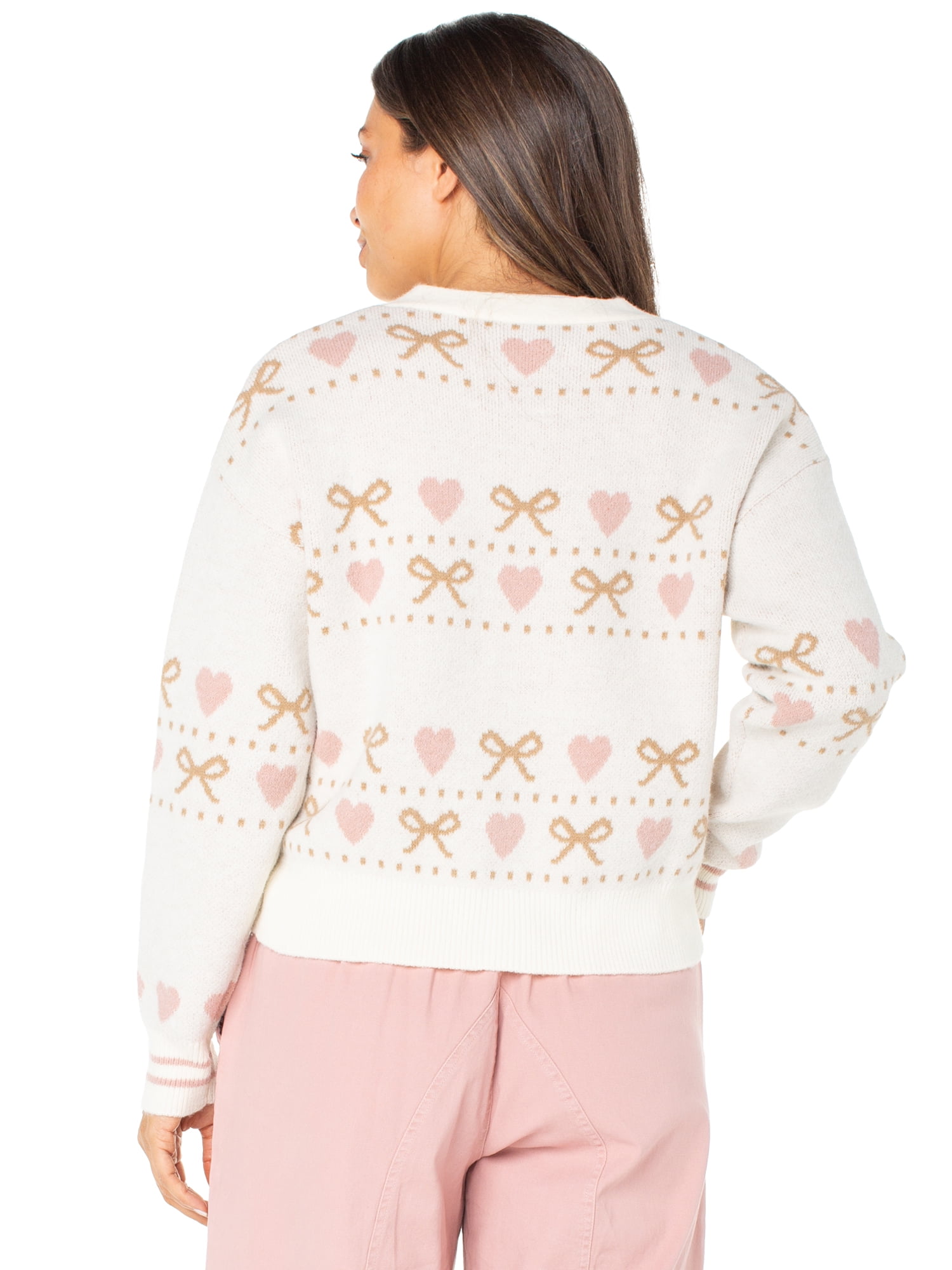 Celebrity Pink Cardigan Sweater, Women's and Women's Plus