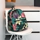 thumbnail image 5 of Disketp Green Tropical Leaves Mochila Ligera Clásica con Múltiples Bolsillos, Mochila Casual para Hombre y Mujer, Ideal para Escuela, Trabajo y Viajes, 5 of 6