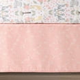 thumbnail image 2 of The Peanutshell Pink and Grey Wildest Dreams Crib Bedding Set for Baby Girls, 3 Piece Nursery Set, 2 of 7