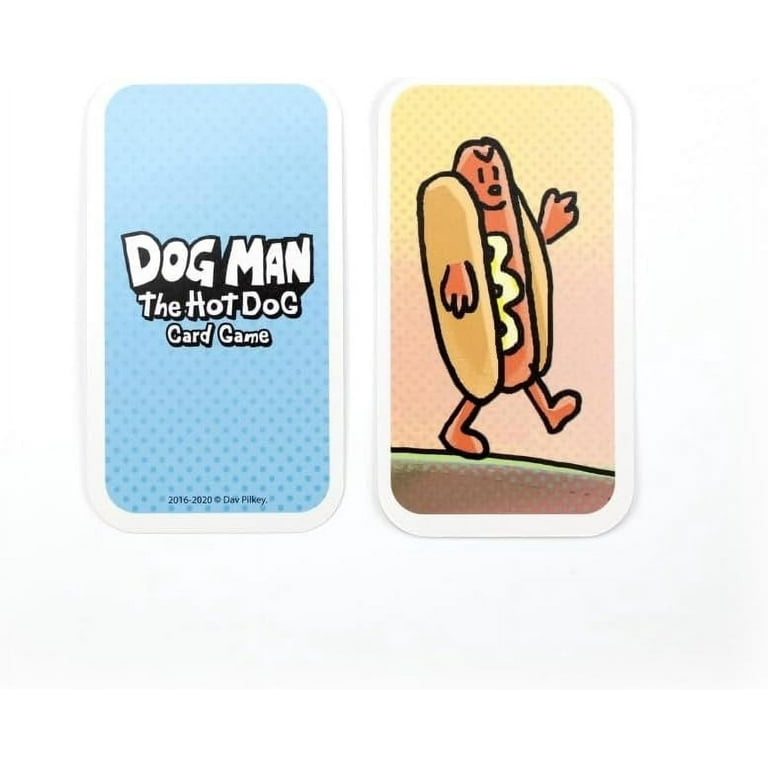 University Games Dog Man Hot Dog Card Game in a Tin for Kids Ages