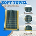 thumbnail image 3 of AUQ Wash Gags for Body,Compact Loop Absorbent Fabric Face Towels,Even Tight Stitch Construction Washcloths for Showering,Yellow,29.53*13.78*0.39in, 3 of 7