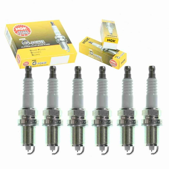 6 pc NGK G-Power Spark Plugs compatible with Mazda Millenia 2.3L 2.5L V6 1995-2002