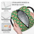 thumbnail image 3 of Rocae 60s and 70s Style for Leakproof Lunch Box for Adults, Wide Opening Lunch Tote Bag, Reusable Lunch Cooler Bag, 3 of 6