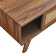 thumbnail image 6 of Coffee Sofa Side Table, Walnut, Wood, Living Kitchen Cafe Bistro Hospitality Restaurant, Modern Contemporary HB34350, 6 of 8