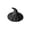 Black, variant on Izexuh Woven Witch Hat Figurine Rustic Rattan Style Free Standing Halloween Tabletop Ornament for Mantel Shelf Entryway Display