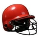 thumbnail image 1 of Casco de bateo de béisbol con mascarilla, equipo protector para casco de softbol deportivo Rojo, 1 of 8