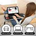thumbnail image 3 of MavoCraft / Folding Lap Desk for Bed and Sofa / Dark Grey, 3 of 7